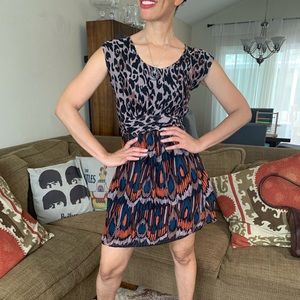 Animal print lightweight dress Sz S